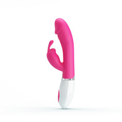 Pretty Love Vibro Rabbit Gene Voice Controle Rose